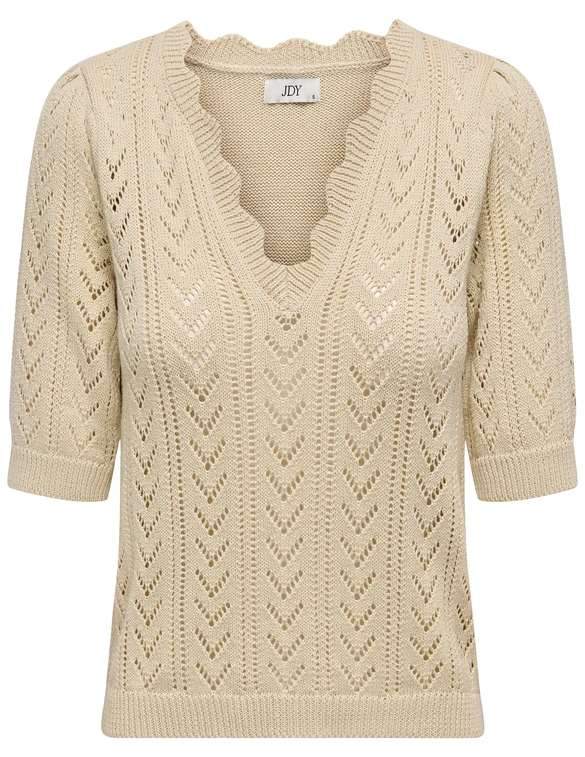 Jacqueline de Yong JDYTIKKA 2/4 STRUCTURE PULLOVER KNT 15287445