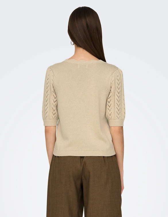 Jacqueline de Yong JDYTIKKA 2/4 STRUCTURE PULLOVER KNT 15287445
