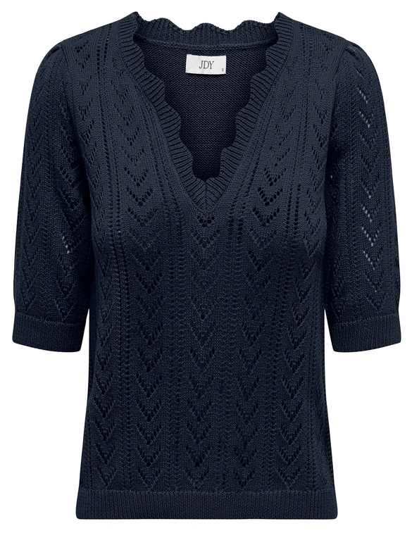 Jacqueline de Yong JDYTIKKA 2/4 STRUCTURE PULLOVER KNT 15287445