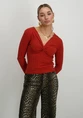 Jacqueline de Yong JDYTIPPA L/S KNOT TOP JRS 15338874