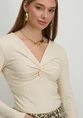 Jacqueline de Yong JDYTIPPA L/S KNOT TOP JRS 15338874