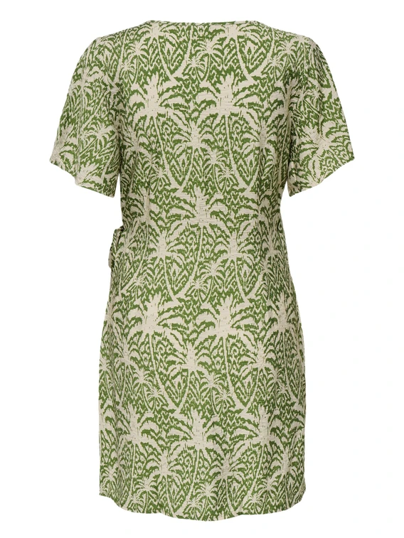 Jacqueline de Yong JDYTROYA LIFE S/S WRAP DRESS WVN DI 15350762