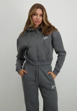 Malelions CROPPED ZIPPED HOODIE MD1-AW24-27