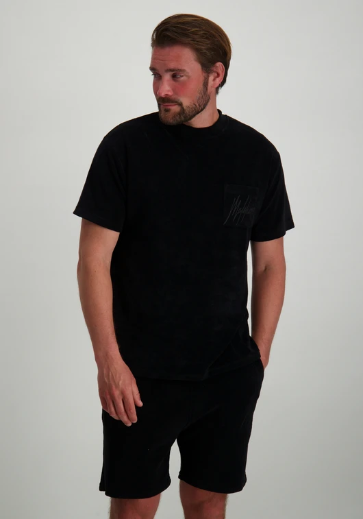 Malelions Malelions Men Signature Towelling T-shirt MM3-SS25-25