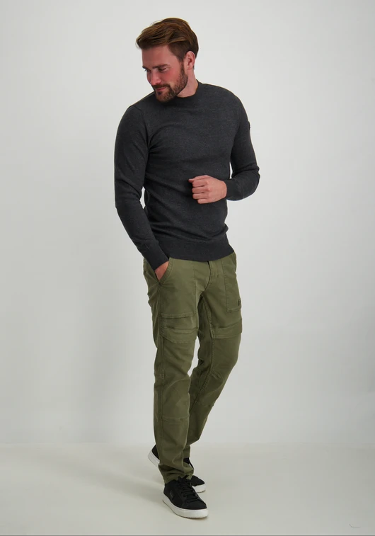 Malelions MEN KNITTED CREWNECK MM3-AW24-05