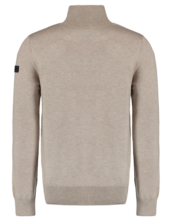 Malelions MEN KNITTED QUARTER ZIP MM3-AW24-09