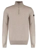 Malelions MEN KNITTED QUARTER ZIP MM3-AW24-09