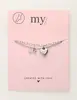 My Jewellery Anklet chain & love life heart MJ10419