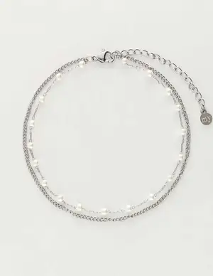 My Jewellery Anklet chain & pearls MJ10414