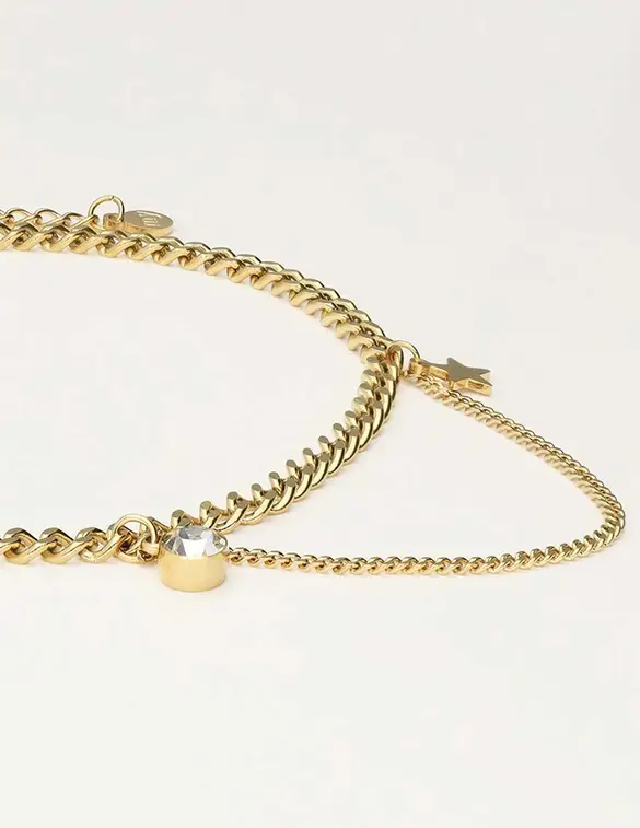 My Jewellery Anklet chain & strass MJ10421