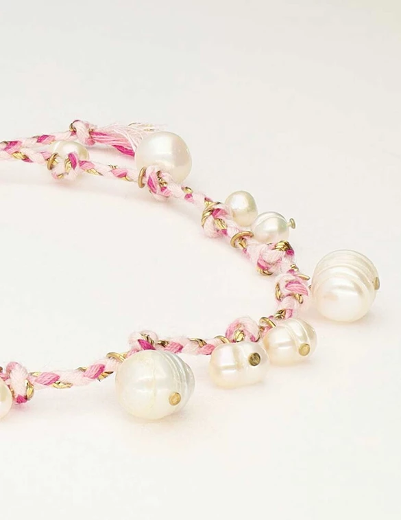 My Jewellery Anklet with pearls MJ10725