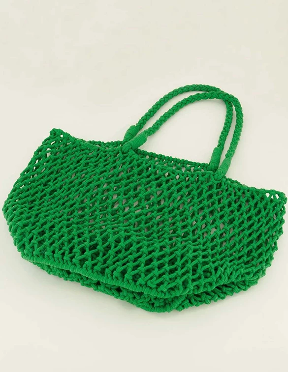 My Jewellery Bag handknitted green MJ08825