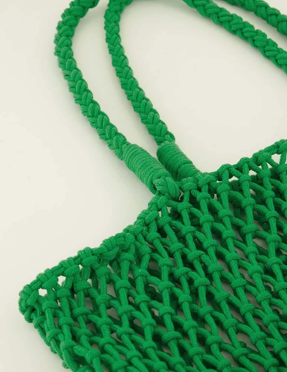 My Jewellery Bag handknitted green MJ08825
