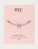 My Jewellery Bracelet 3 layers red pearl MJ12215