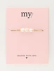 My Jewellery Bracelet 3 pearls MJ09724