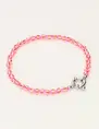 My Jewellery Bracelet beads with lock red MJ10814
