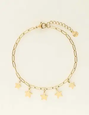 My Jewellery Bracelet chain fine stars MJ09530