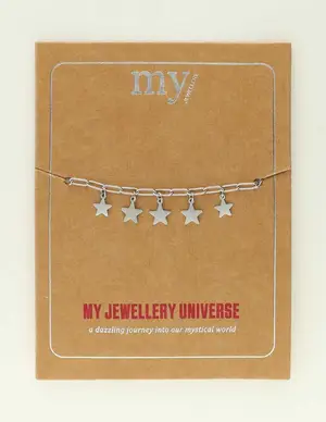 My Jewellery Bracelet chain fine stars MJ09530