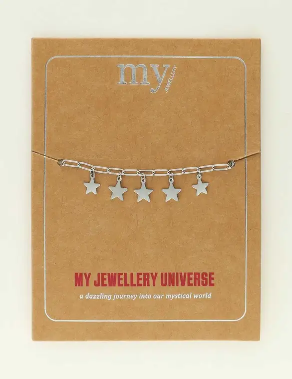 My Jewellery Bracelet chain fine stars MJ09530