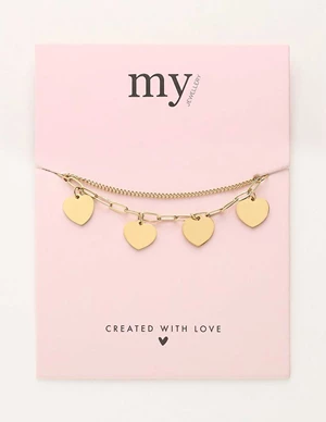 My Jewellery Bracelet chain & heart MJ10160