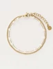 My Jewellery Bracelet chain & pearls MJ10153