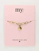My Jewellery Bracelet chain & shell MJ10155