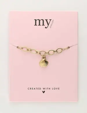 My Jewellery Bracelet chain & shell MJ10155