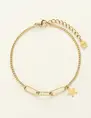 My Jewellery Bracelet chain star coin MJ09361