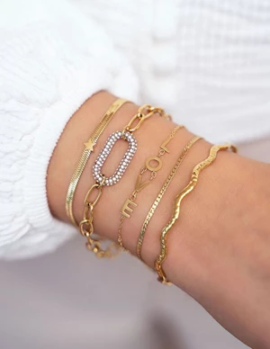 My Jewellery Bracelet chain star MJ07761