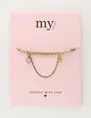 My Jewellery Bracelet chain & strass MJ10157