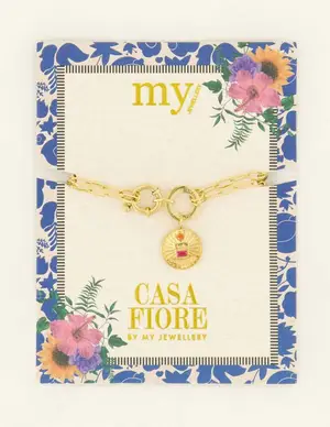 My Jewellery Bracelet chains coin stones MJ08665