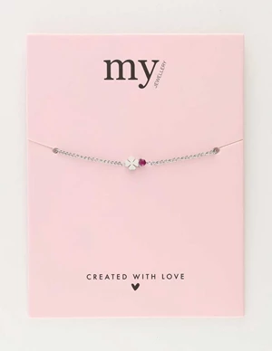 My Jewellery Bracelet clover strass MJ10263