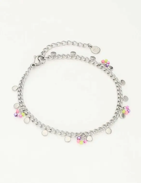 My Jewellery Bracelet coins beads MJ10257