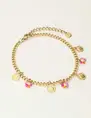 My Jewellery Bracelet coins beads MJ10259