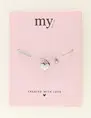 My Jewellery Bracelet cord heart MJ09415