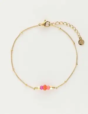 My Jewellery Bracelet dots orange stones MJ10388