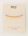 My Jewellery Bracelet elastic orange MJ09659