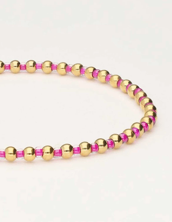 My Jewellery Bracelet elastic pink MJ09660