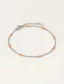 My Jewellery Bracelet fine chain emaille orange MJ09663