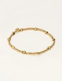 My Jewellery Bracelet gold beads hearts MJ11055