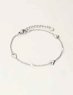 My Jewellery Bracelet hearts & pearls MJ10144