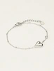 My Jewellery Bracelet horizontal heart strass MJ12072