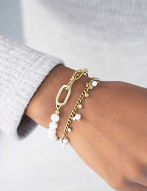 My Jewellery Bracelet pearl and coin MJ07936