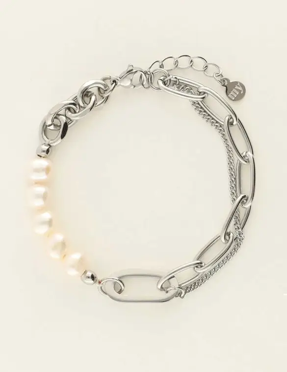 My Jewellery Bracelet pearl and coin MJ07936