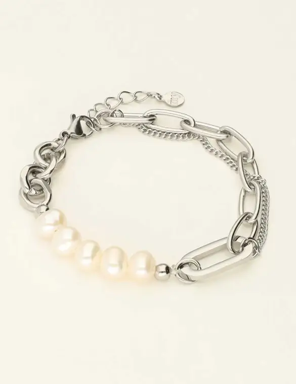 My Jewellery Bracelet pearl and coin MJ07936