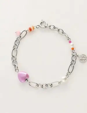 My Jewellery Bracelet pearl & heart MJ09680