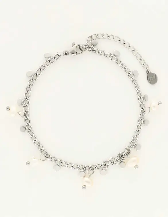 My Jewellery Bracelet pearls & coins MJ09227