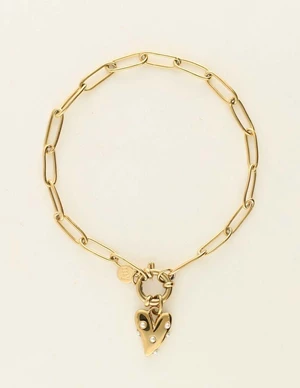 My Jewellery Bracelet pearls & heart MJ09245