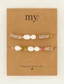 My Jewellery Bracelet set with pearls MJ07955