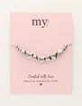My Jewellery Bracelet steel beads hearts MJ13709